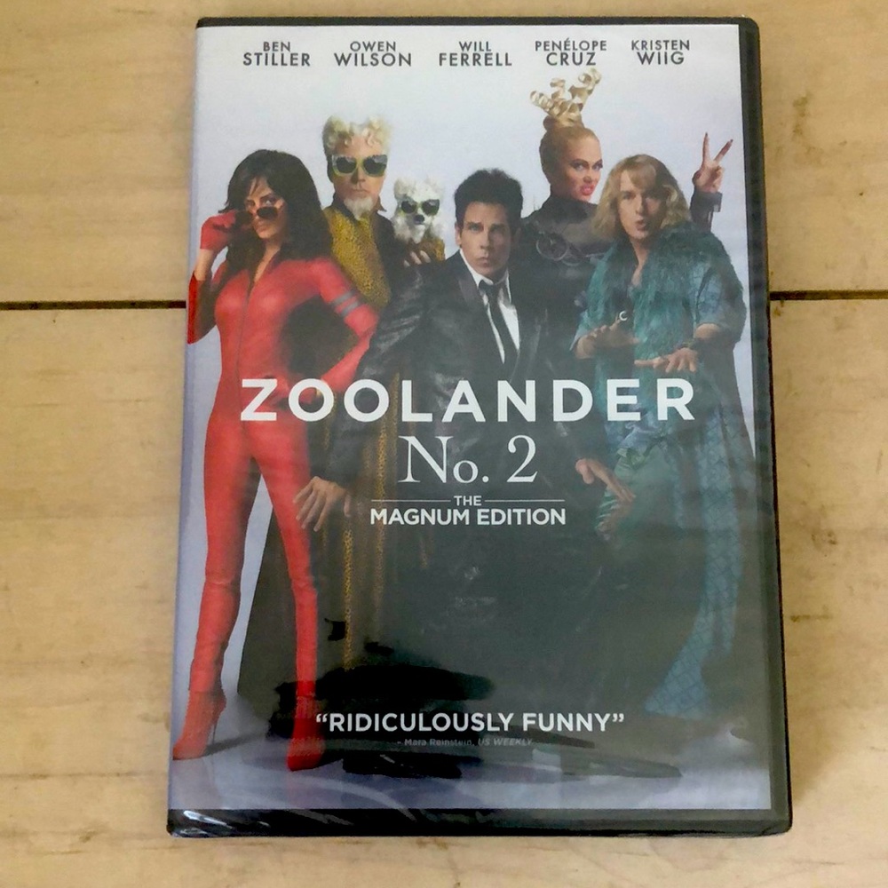 Zoolander No. 2 The Magnum Edition DVD